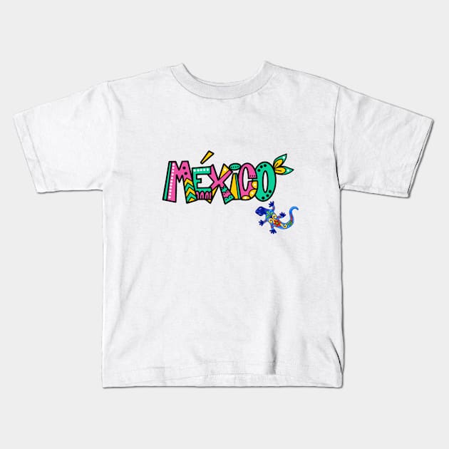 Mexico Getaway Vacation Tee! Kids T-Shirt by SocietyTwentyThree